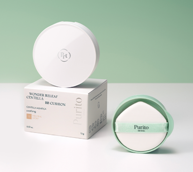 Purito SEOUL - Wonder Releaf Centella BB Cushion - 15g
