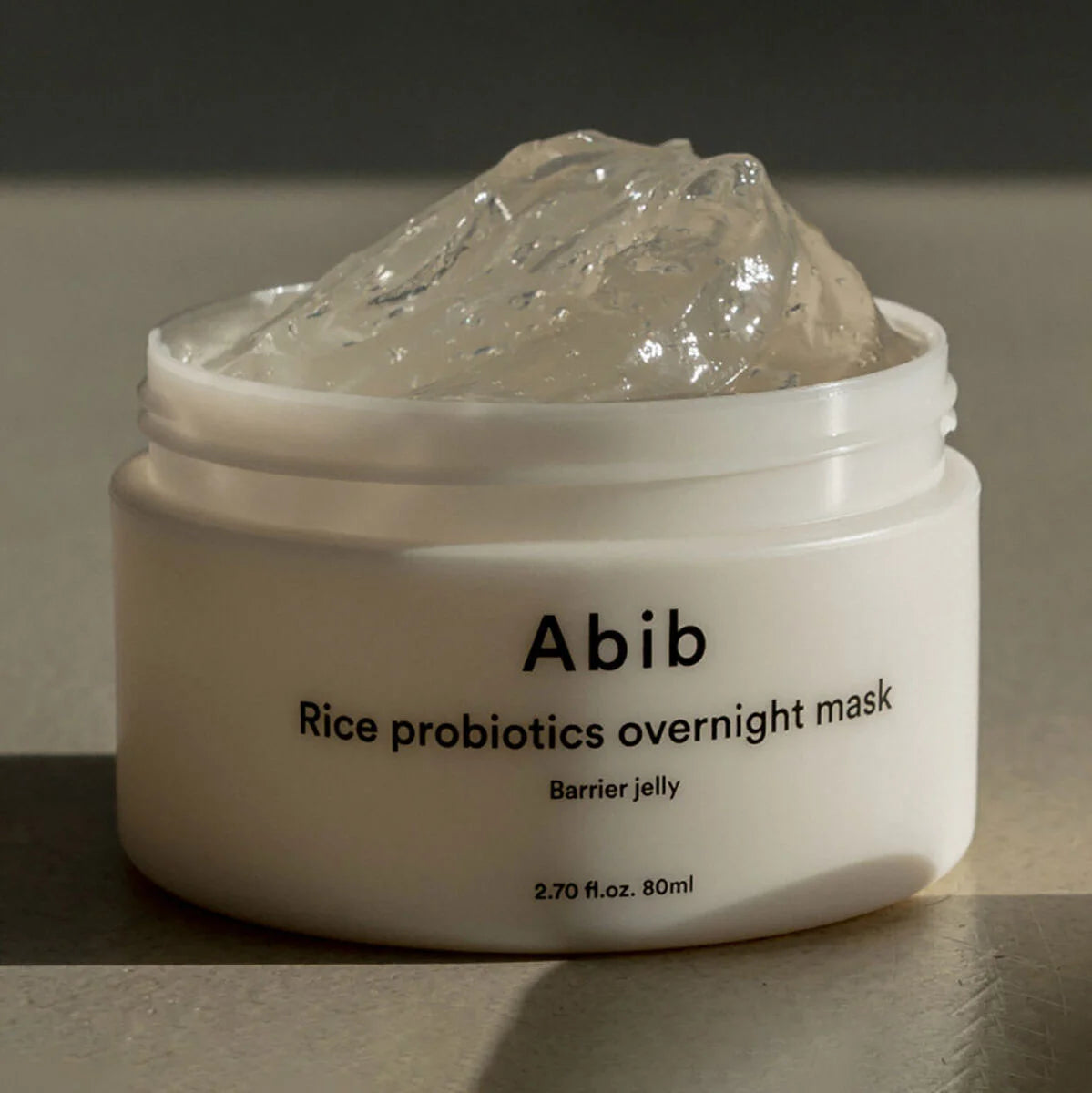 Abib - Rice Probiotics Overnight Mask Barrier Jelly - 80ml