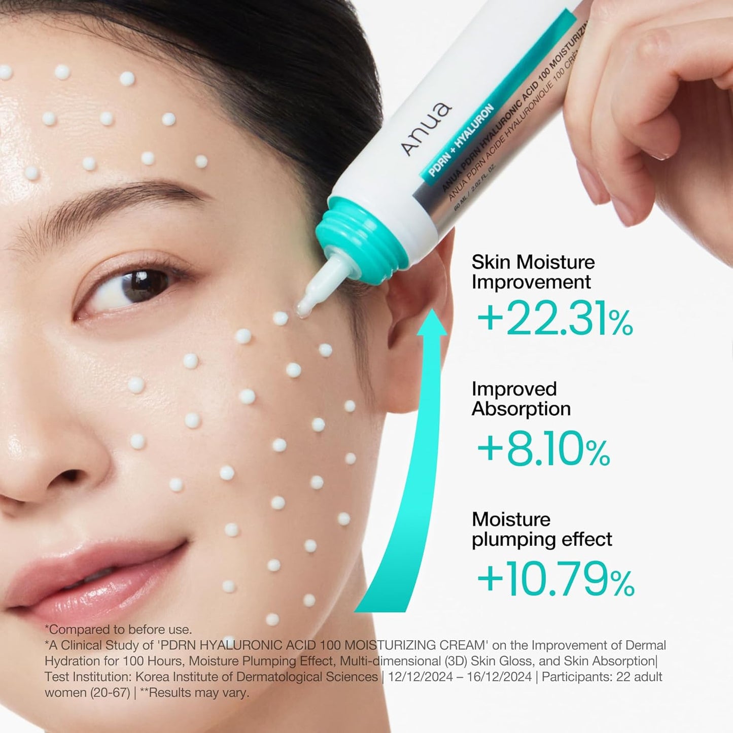ANUA - PDRN + Hyaluron Cream - 60ml