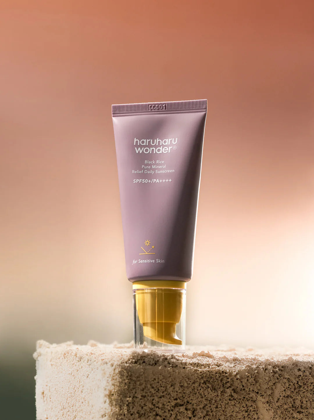 Haruharu WONDER - Black Rice Pure Mineral Relief Daily Sunscreen SPF50+ - 50ml
