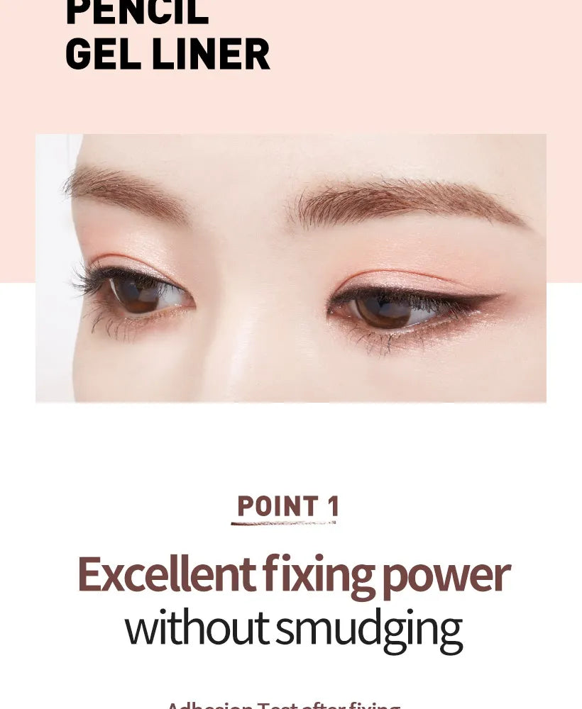 MQNY - The Big Waterproof Pencil Gel Liner - 10 Colores
