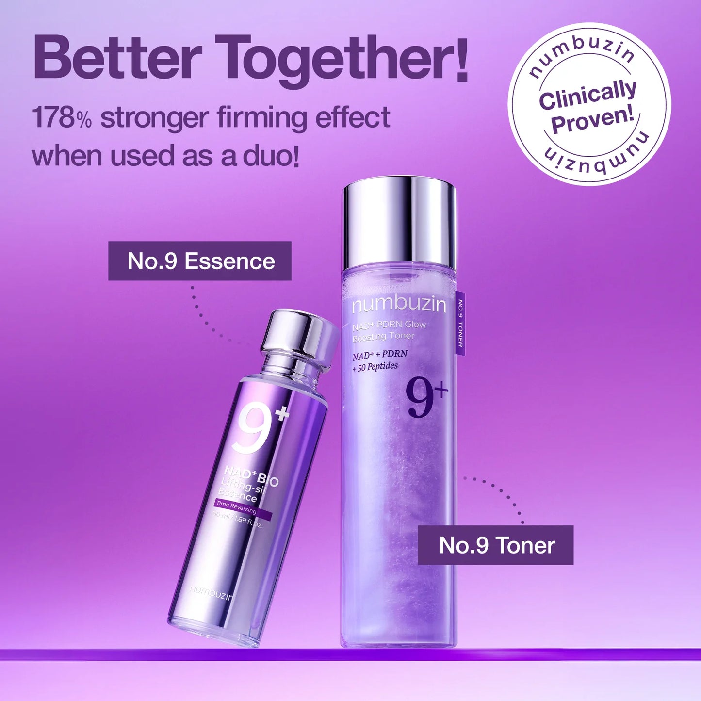 Numbuzin - N.9 Toner NAD+ PDRN Glow Boosting Toner - 150ml