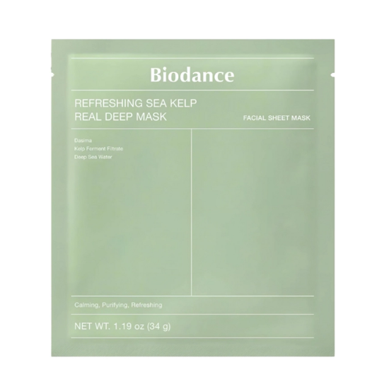 Biodance - Refreshing Sea Kelp Real Deep Mask - 1 mascarilla