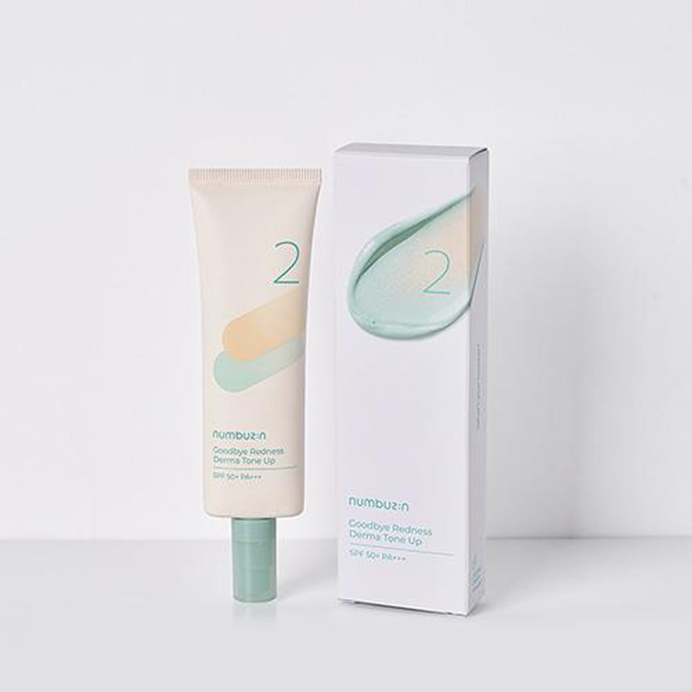 Numbuzin -  No.2 Goodbye Redness Derma Tone Up Sunscreen - 50ml