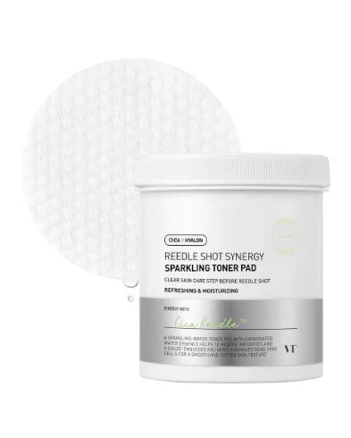 VT Cosmetics - Reedle Shot Synergy Sparkling Toner Pad - 200ml/80pads